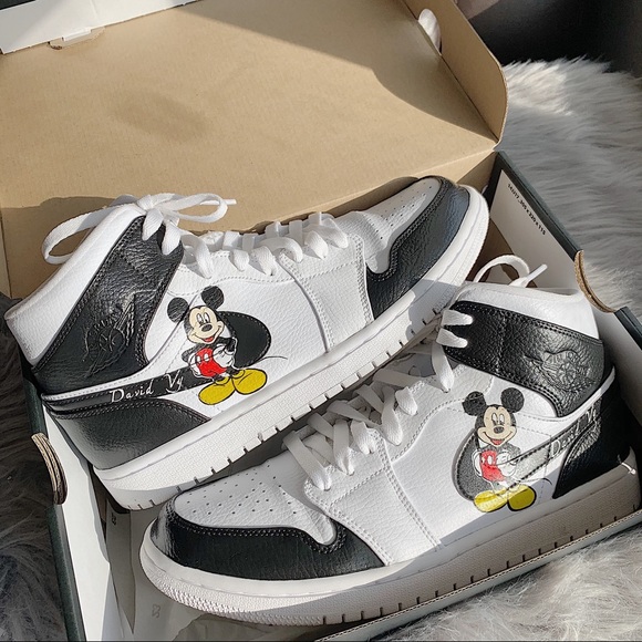 Authentic Nike AF1 Mid Customized - Picture 3 of 5